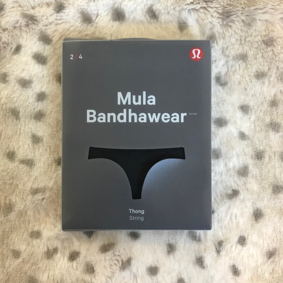 lululemon athletica Other - *NWT* Lululemon Mula Bandhawear Black Thong